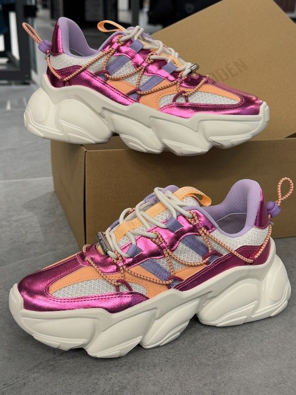 Steve Madden - Spectator Sneakers - Roze