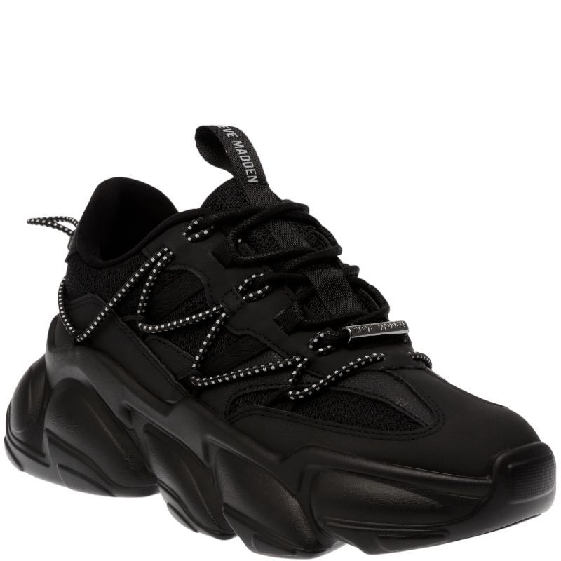 Steve Madden - Spectator Sneakers - Zwart