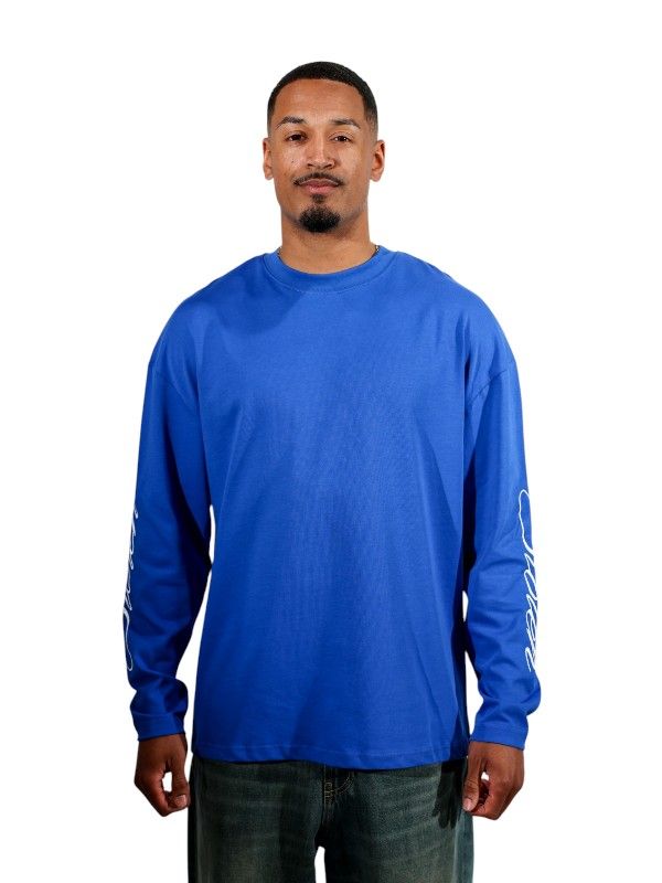Stolen - Longsleeve T-shirt Atelier Print - Blauw