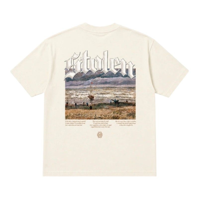 Stolen - Van Gogh T-shirt - Wit