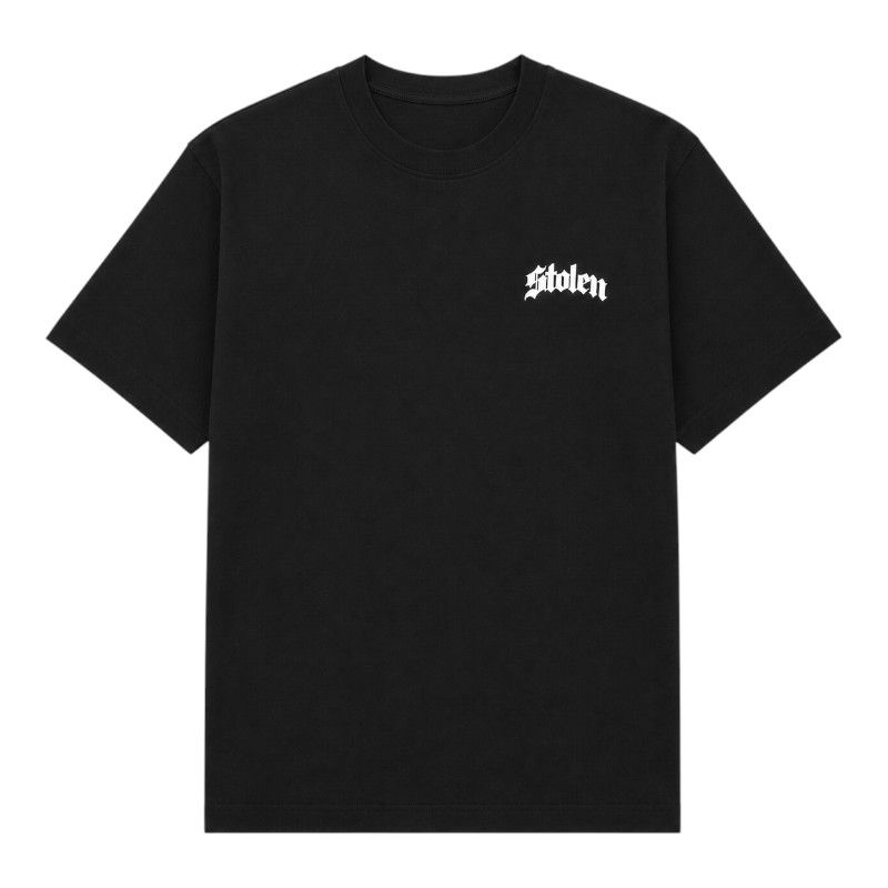 Stolen - Van Gogh T-shirt - Zwart