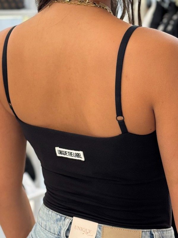 Unique The Label - Aya Bodysuit - Zwart