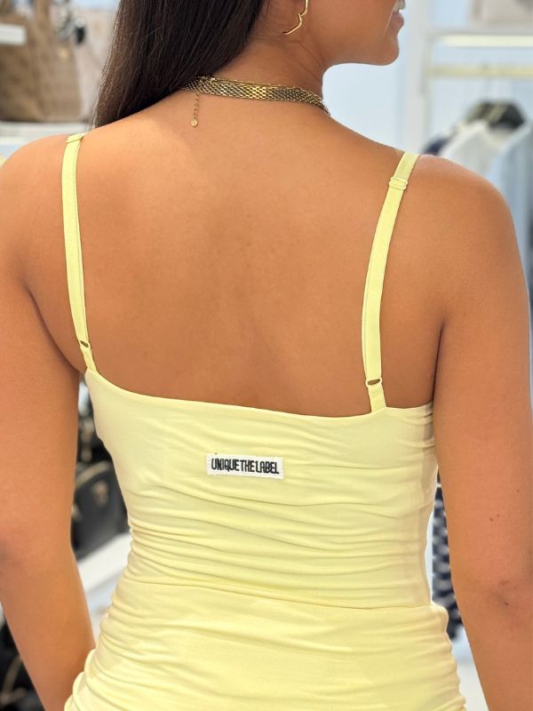 Unique The Label - Aya Bodysuit - Geel