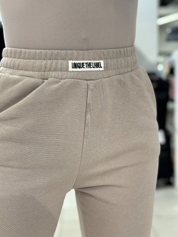 Unique The Label - Molly Pants Tracksuit Pants - Beige