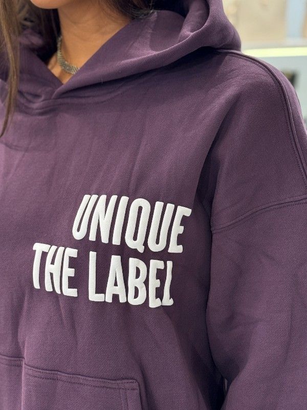 Unique The Label - Elyana Hoodie - Deep Berry