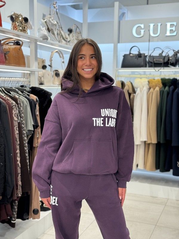Unique The Label - Elyana Hoodie - Deep Berry