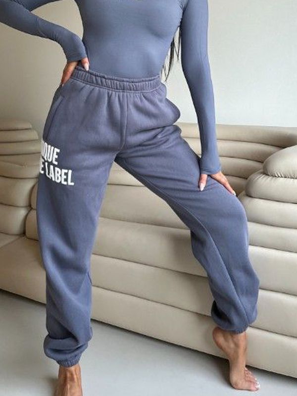 Unique The Label - Elyana Pants - Blauw