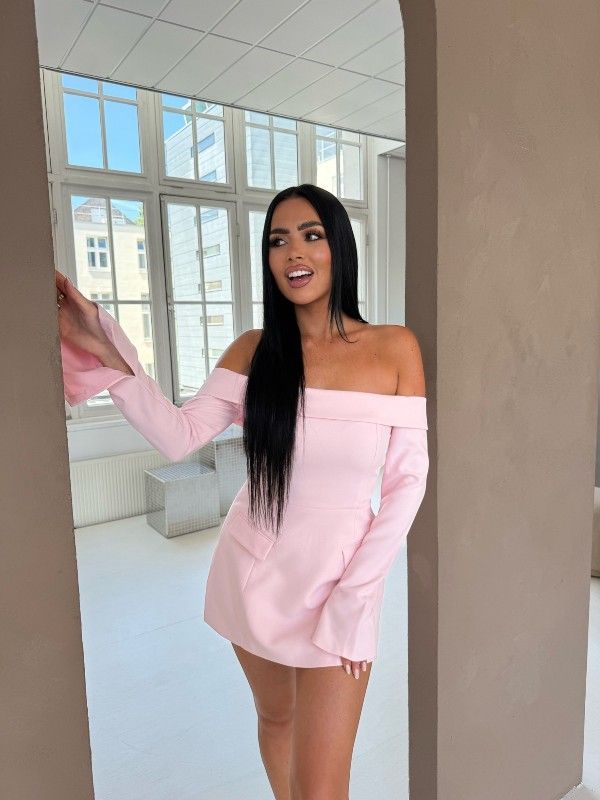 Unique The Label - Emily Dress - Roze