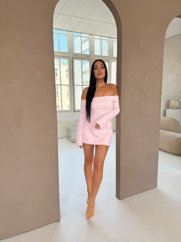 Unique The Label - Emily Dress - Roze