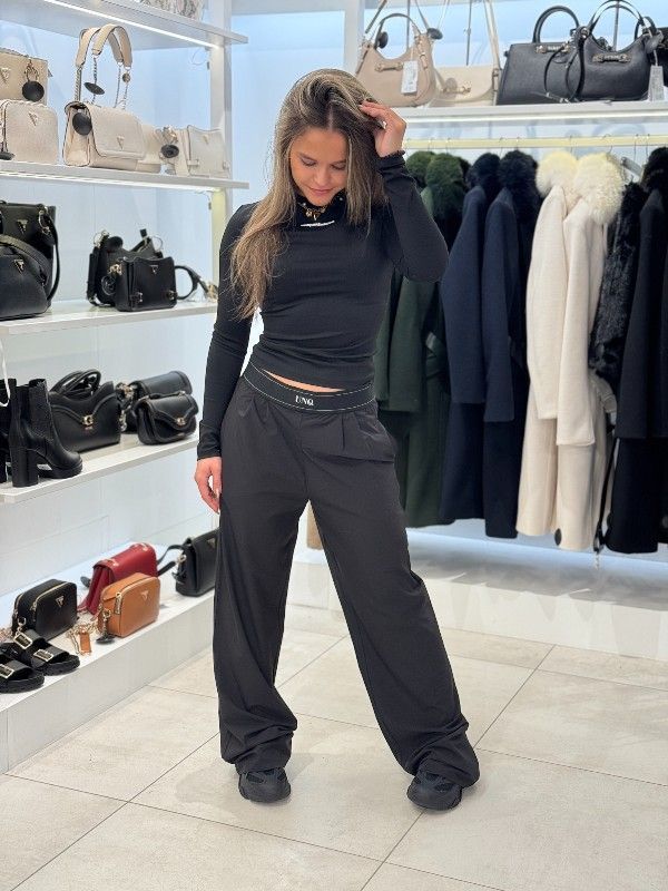 Unique The Label - Gigi Pants - Deep Black