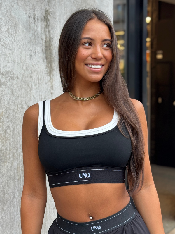 Unique The Label - Gigi Top - Deep Black