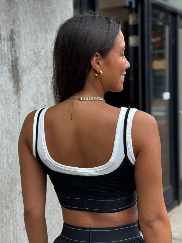 Unique The Label - Gigi Top - Deep Black