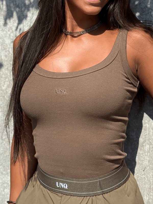 Unique The Label - Gill Tank Top - Groen