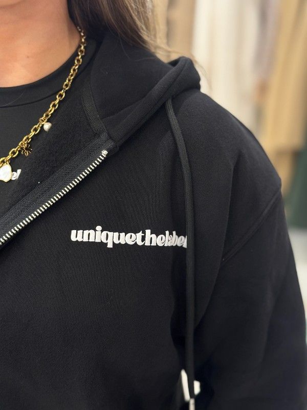 Unique The Label - Imani Vest - Deep Black