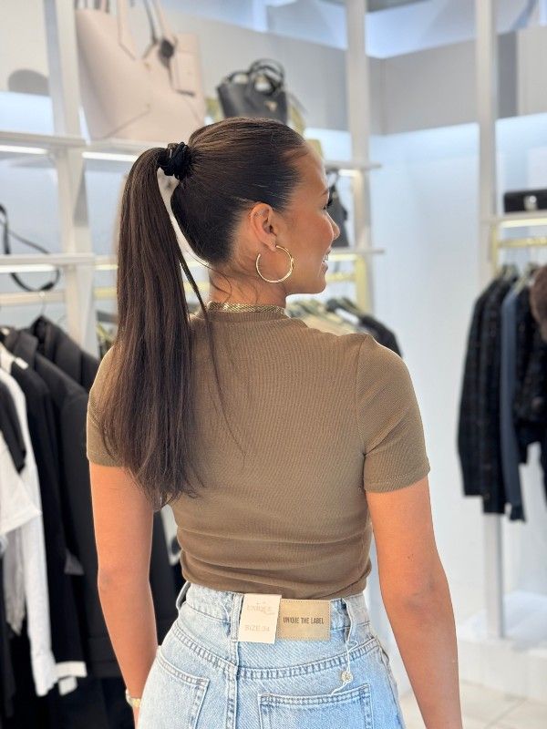 Unique The Label - Jill Short Sleeve - Groen