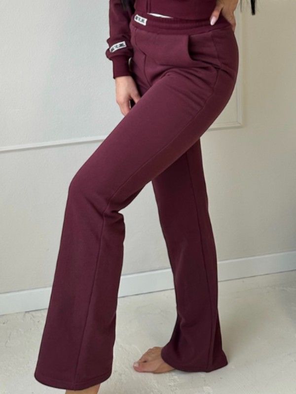 Unique The Label - Molly Pants Tracksuit Pants - Rood