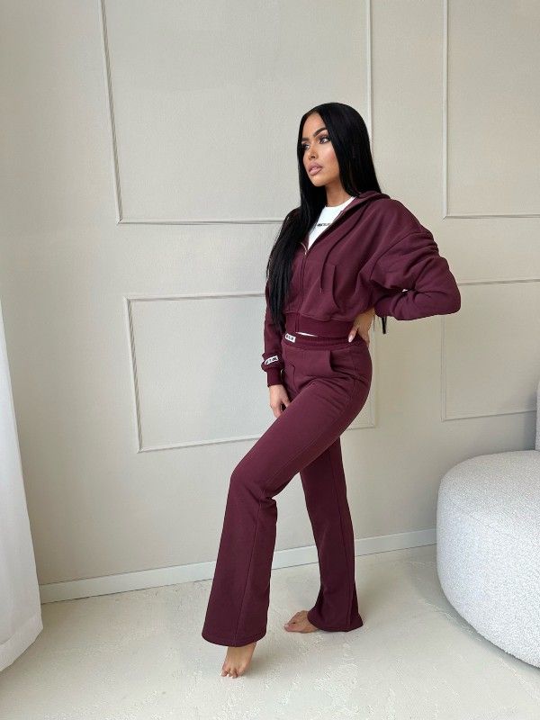 Unique The Label - Molly Pants Tracksuit Pants - Rood