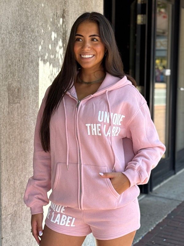 Unique The Label - Joleen Short - Vintage Pink