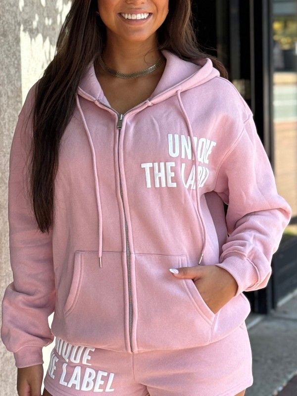 Unique The Label - Joleen Vest - Vintage Pink