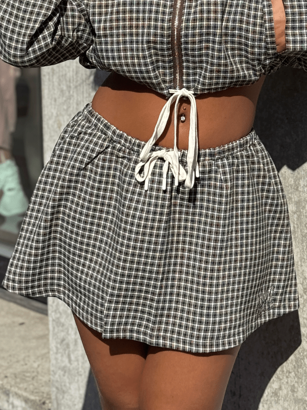Unique The Label - Leyla Skirt - Bruin