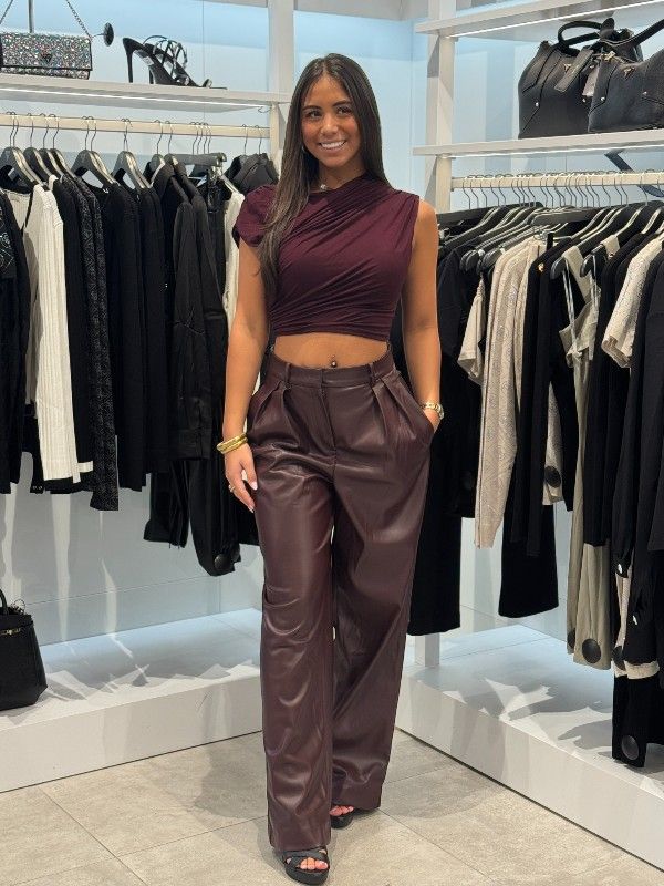 Unique The Label - Mira Top - Rood