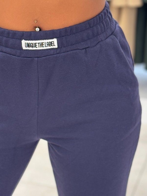 Unique The Label - Molly Pants Tracksuit Pants - Deep Dark Navy
