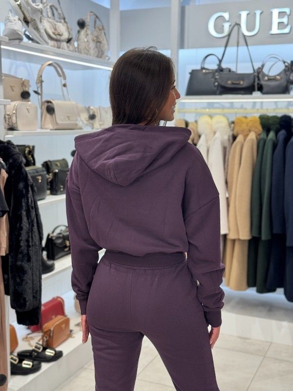 Unique The Label - Molly Vest Tracksuit Vest - Deep Berry