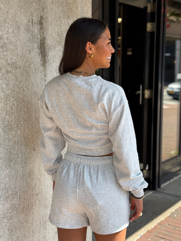 Unique The Label - Peggy Shorts - Light Grey