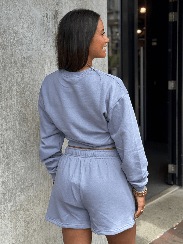 Unique The Label - Peggy Shorts - Vintage Blue