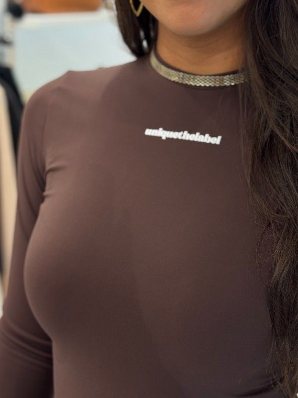 Unique The Label - Robyn Long Sleeve - Bruin
