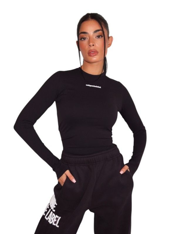 Unique The Label - Robyn Long Sleeve - Deep Black