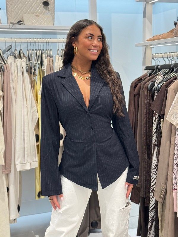 Unique The Label - Rosie Blouse - Blauw