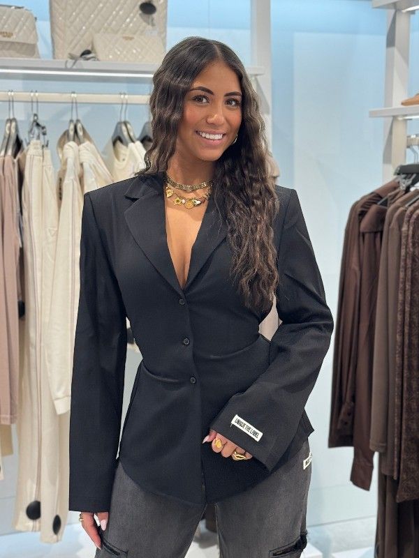 Unique The Label - Rosie Blouse - Zwart