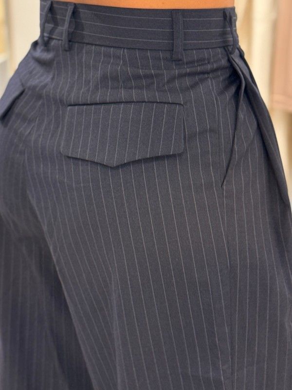 Unique The Label - Rosie Pants - Blauw