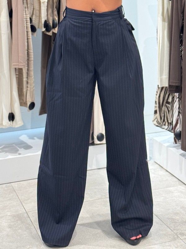 Unique The Label - Rosie Pants - Dark Navy