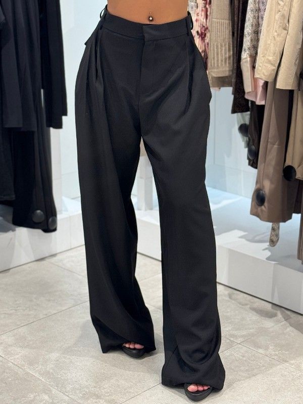 Unique The Label - Rosie Pants - Zwart