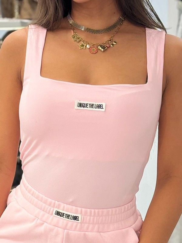 Unique The Label - Set - Roze