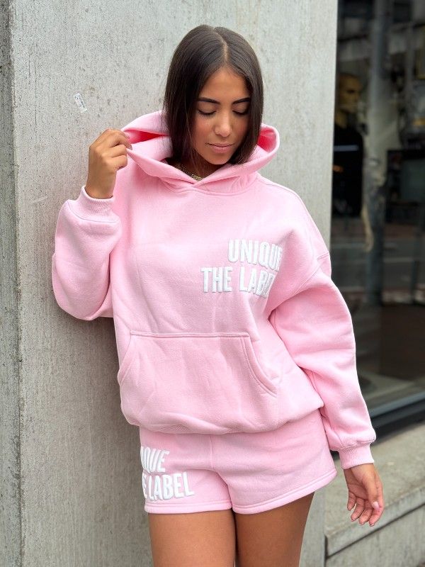 Unique The Label - Elyana Hoodie - Roze