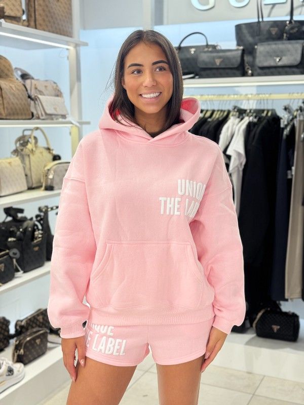 Unique The Label - Elyana Hoodie - Roze