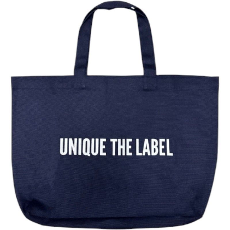 Unique The Label - Unique Canvas Tote - Deep Dark Navy