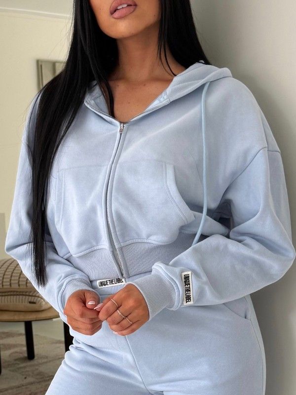Unique The Label - Molly Vest Tracksuit Vest - Blauw