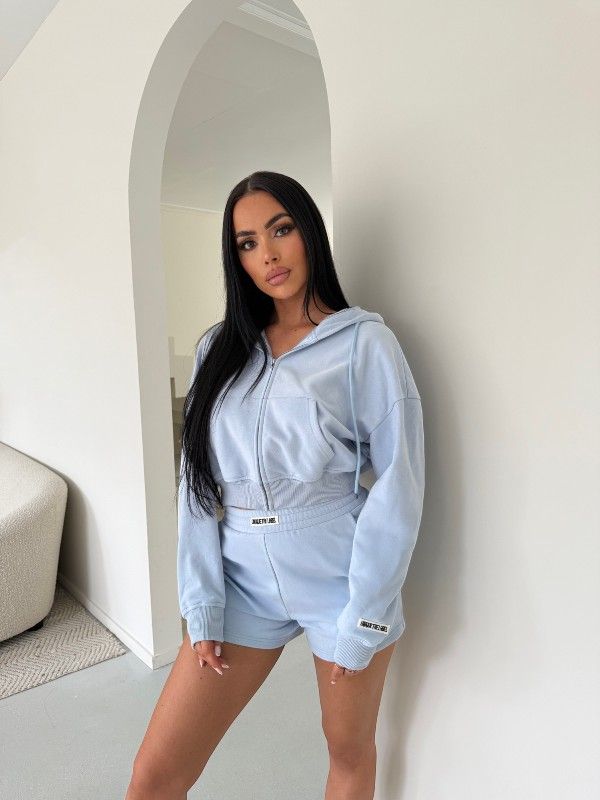Unique The Label - Molly Vest Tracksuit Vest - Blauw