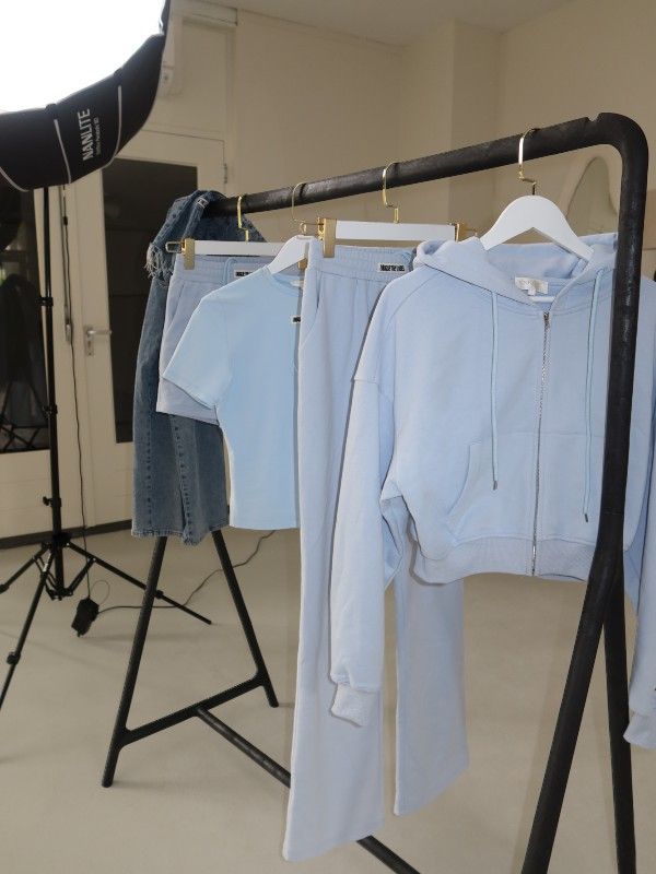 Unique The Label - Molly Vest Tracksuit Vest - Blauw