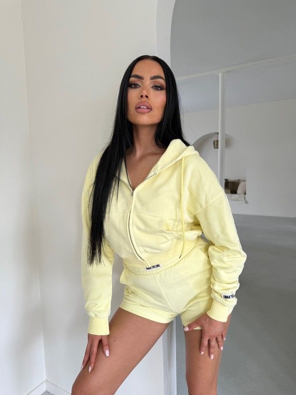Unique The Label - Molly Vest Tracksuit Vest - Geel