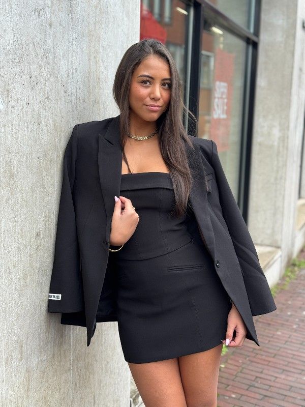 Unique The Label - Yve Skirt - Zwart