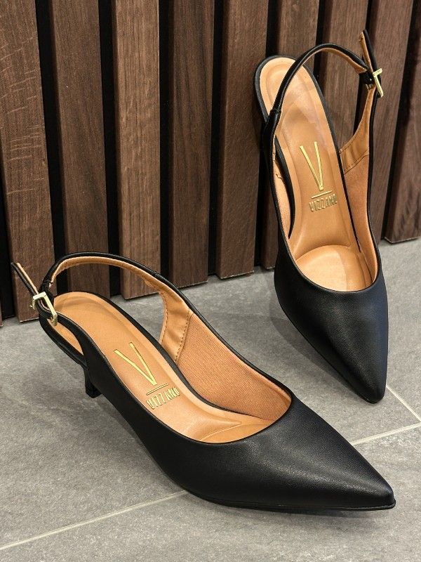 Vizzano - Slingbacks - Zwart