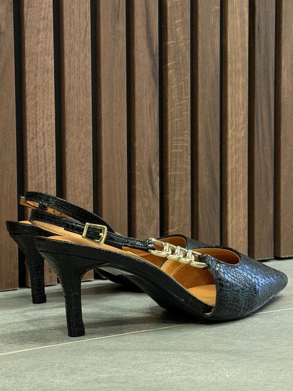 Vizzano - Slingbacks - Zwart