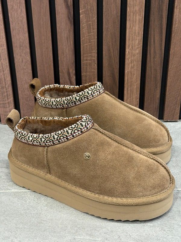 Warmbat - Kynuna Woman Plateau Tape - Beige