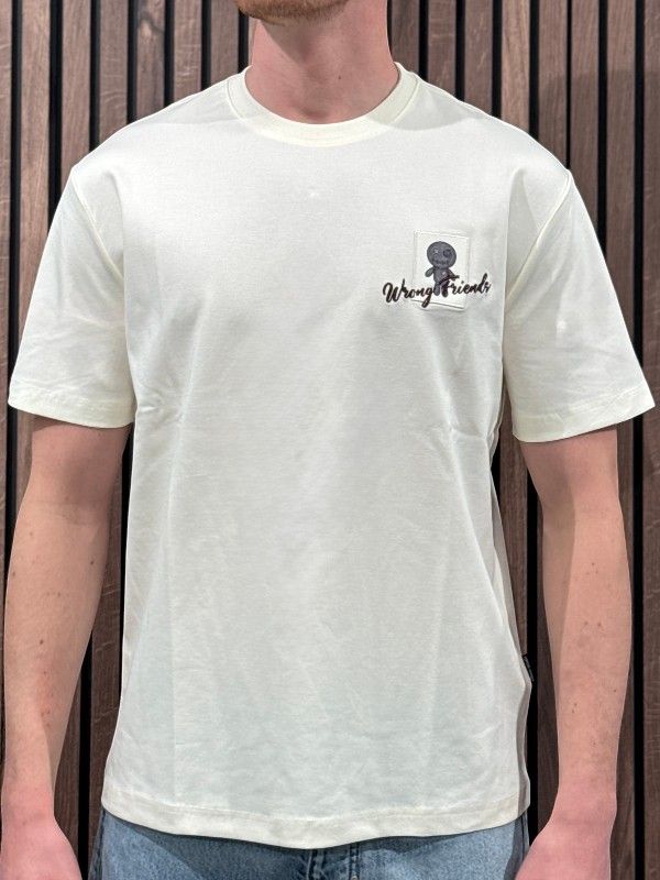 Wrong Friends - Baltimore T-shirt - Wit