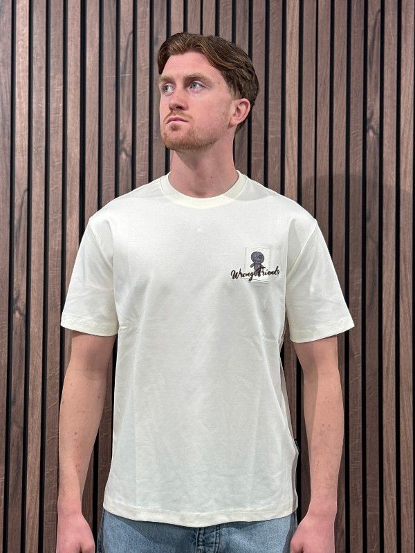 Wrong Friends - Baltimore T-shirt - Wit